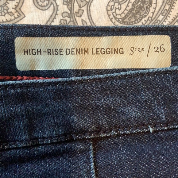 Pilcro high rise denim legging - Picture 7 of 9